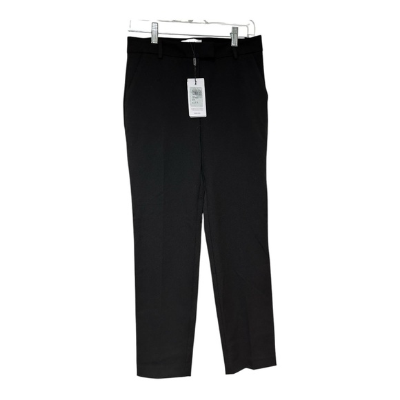 Reiss Joanne slim leg Black Tailored Trousers - Picture 3 of 7
